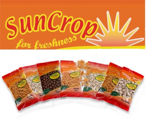 Suncrop prepacked snacks - available from Castle Snackfood Distirbution Limited, Kilkenny, Ireland
